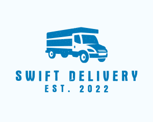 Delivery Truck Vehicle logo design