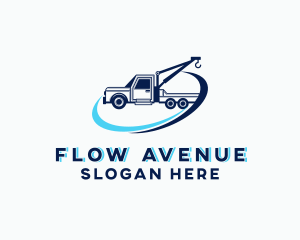 Tow Truck Vehicle logo