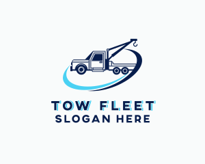 Tow Truck Vehicle logo design