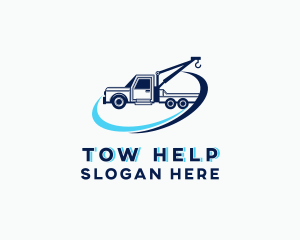 Tow Truck Vehicle logo