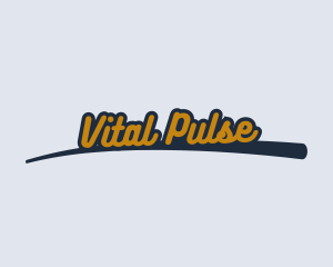 Retro Cursive Stroke logo