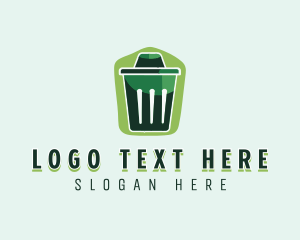 Garbage Junk Bin Logo