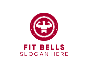 Strong Man Fitness Gym logo design