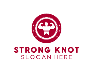 Strong Man Fitness Gym logo design