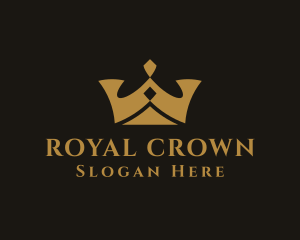 Premium Regal Crown  logo design