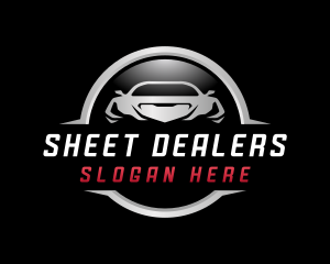 Racing Car Dealer logo design