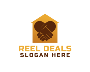 Gold House Deal logo design