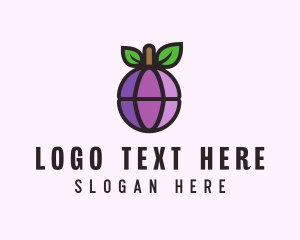 Globe Fruit Plum logo