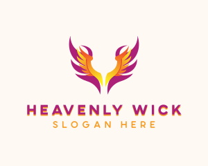 Holy Angelic Wings logo design