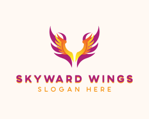 Holy Angelic Wings logo design