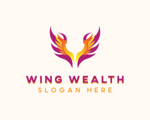 Holy Angelic Wings logo design