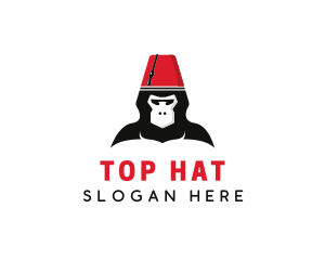 Turkish Hat Monkey logo design