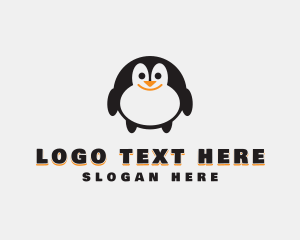 Penguin Toy Animal logo