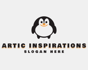 Penguin Toy Animal logo design