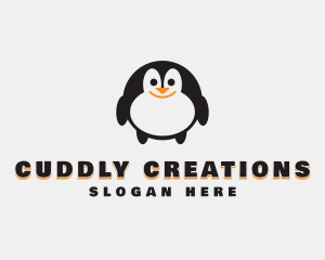 Penguin Toy Animal logo design