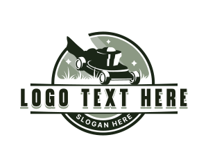 Lawn Mower Gardening logo