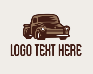 Brown Pickup Truck logo