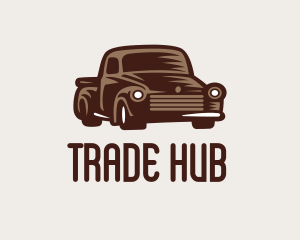 Brown Pickup Truck logo