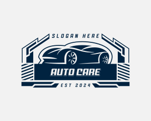 Auto Car Detailing logo design