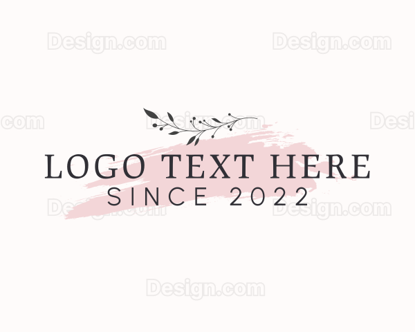 Floral Beauty Plant Logo