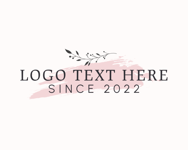 Delicate logo example 2