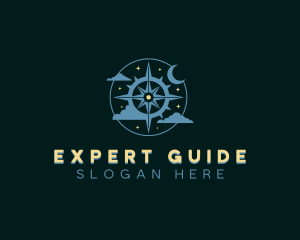 Outdoor Night Expedition logo design