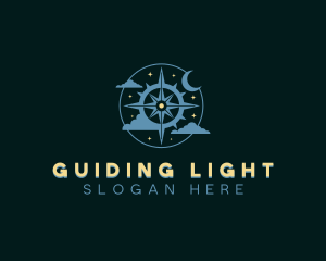 Outdoor Night Expedition logo design