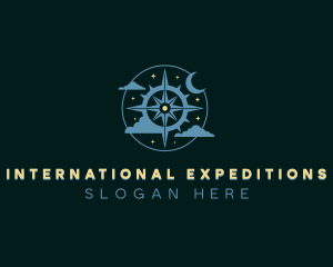 Outdoor Night Expedition logo design