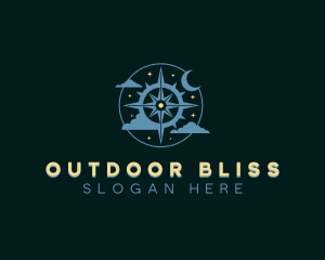 Outdoor Night Expedition logo design