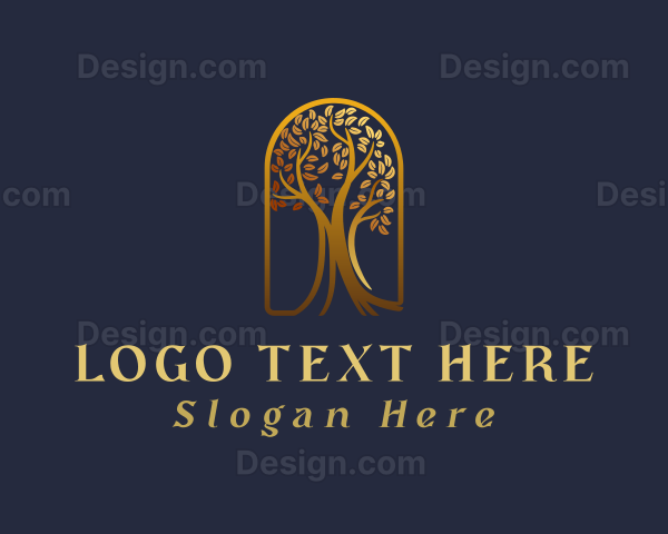 Golden Arch Tree Logo