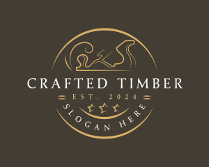 Carpentry Planer Tool logo design