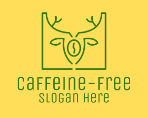 Green Organic Coffee logo design