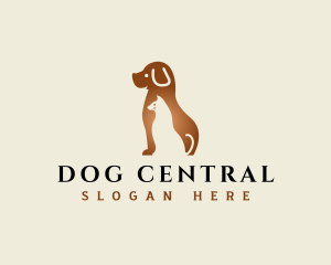 Dog Cat Veterinary logo design