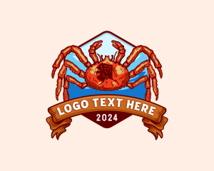 Alaska Crab Crustacean logo