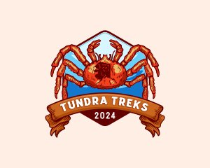 Alaska Crab Crustacean logo