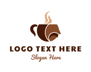 Coffee - Coffee Cup Mustache logo design