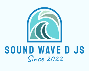 Water Park Wave Resort  logo design