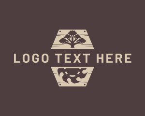 Wood Sawmill Lumber logo