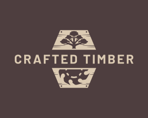 Wood Sawmill Lumber logo