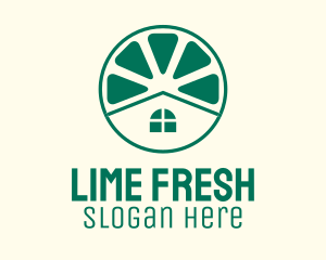 Green Lime House logo design