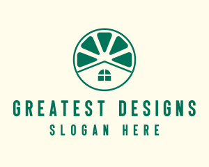 Green Lime House logo design