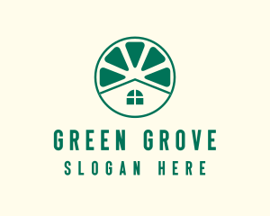 Green Lime House logo design