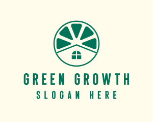 Green Lime House logo design