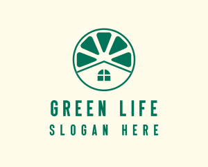 Green Lime House logo design