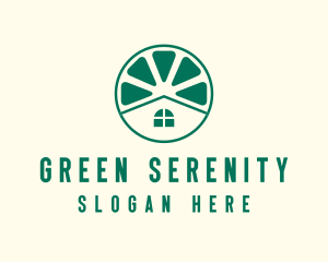 Green Lime House logo design