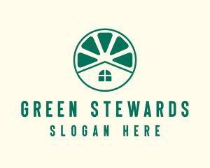 Green Lime House logo design