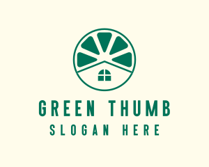 Green Lime House logo design