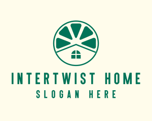 Green Lime House logo design