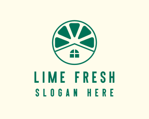 Green Lime House logo design