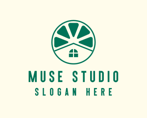 Green Lime House logo design